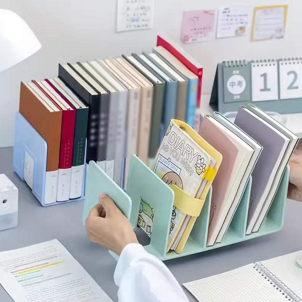 Baby Bookshelf Small - Czterostoronne przegrody na książki, klipsy do