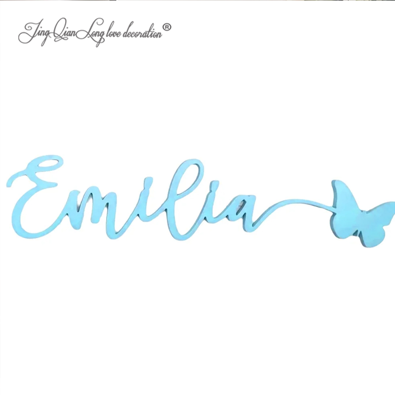 Baby Nursery Name Sign - Tabliczka z imieniem na zamówienie: Dekoracja