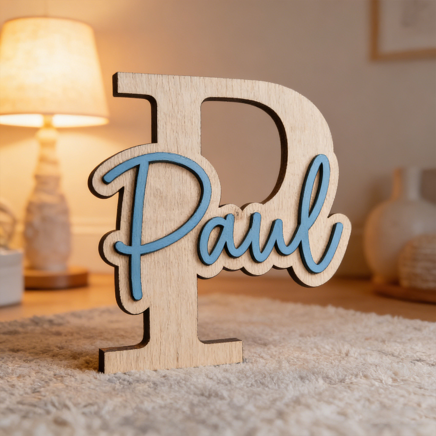 1 szt. Personalizowana drewnia – Baby Nursery Name Sign recenzja i cena
