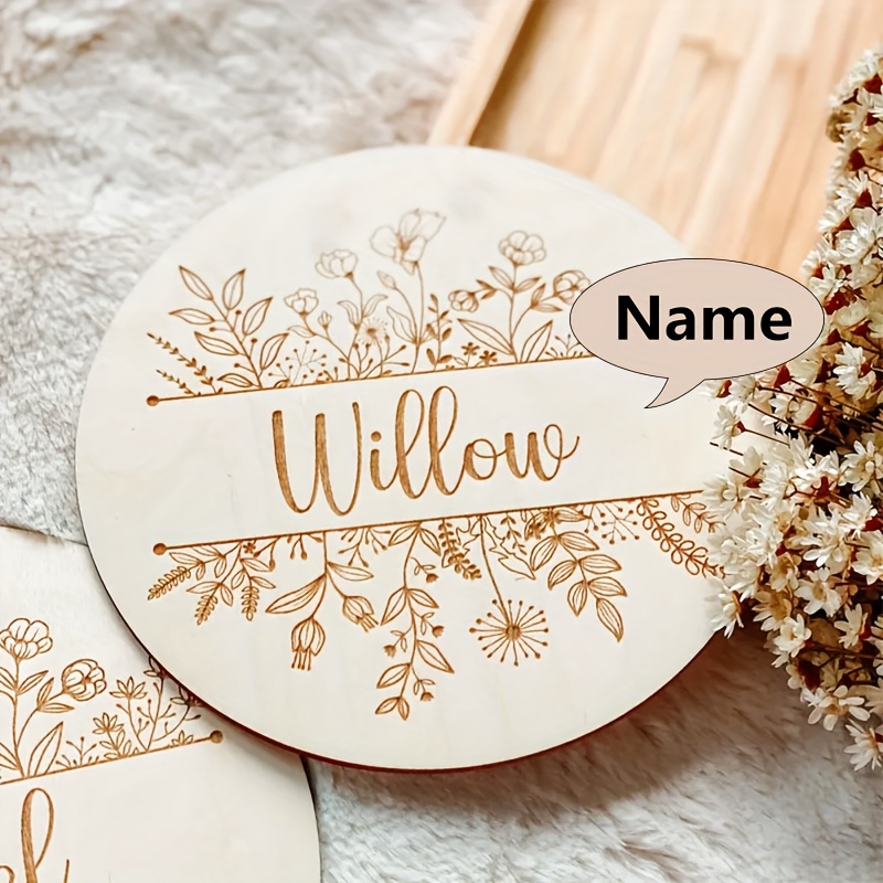 Spersonalizowana tabliczka z g – Baby Nursery Name Sign recenzja i cena