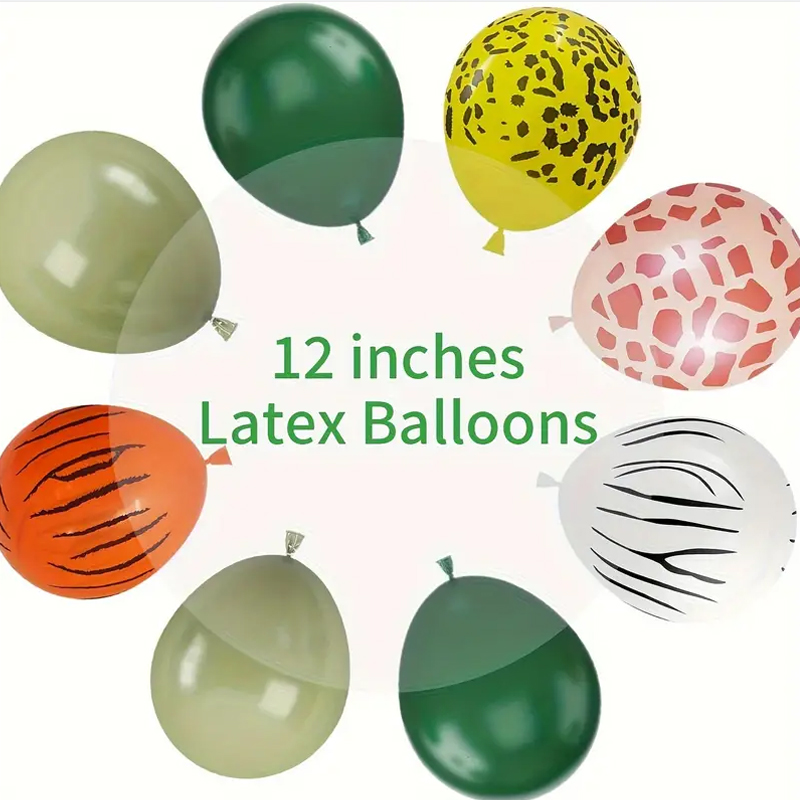 Balony na imprezę w stylu dżun – Baby Nursery Jungle Theme recenzja i cena
