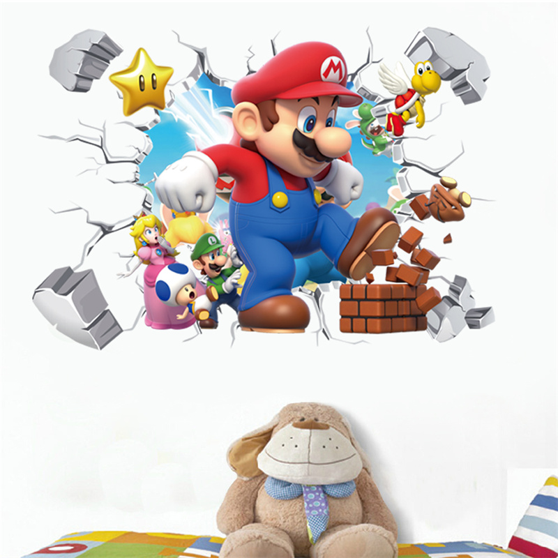 Naklejki ścienne 3D z postacia – Baby Nursery Games recenzja i cena