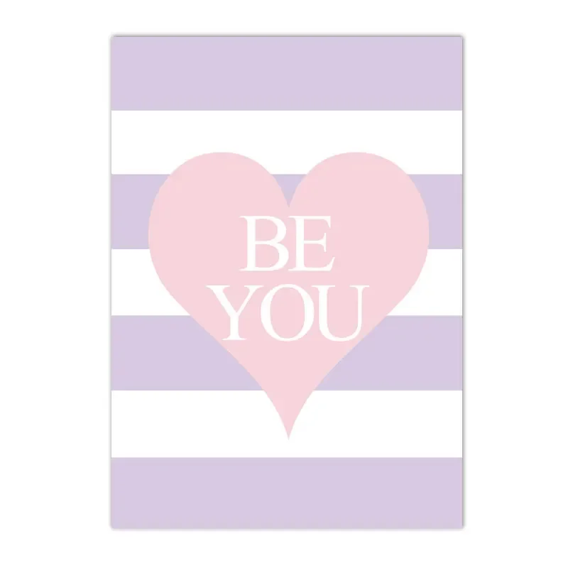 Różowy Jednorożec Tęcza Serce  – Baby Girl Nursery Quotes recenzja i cena