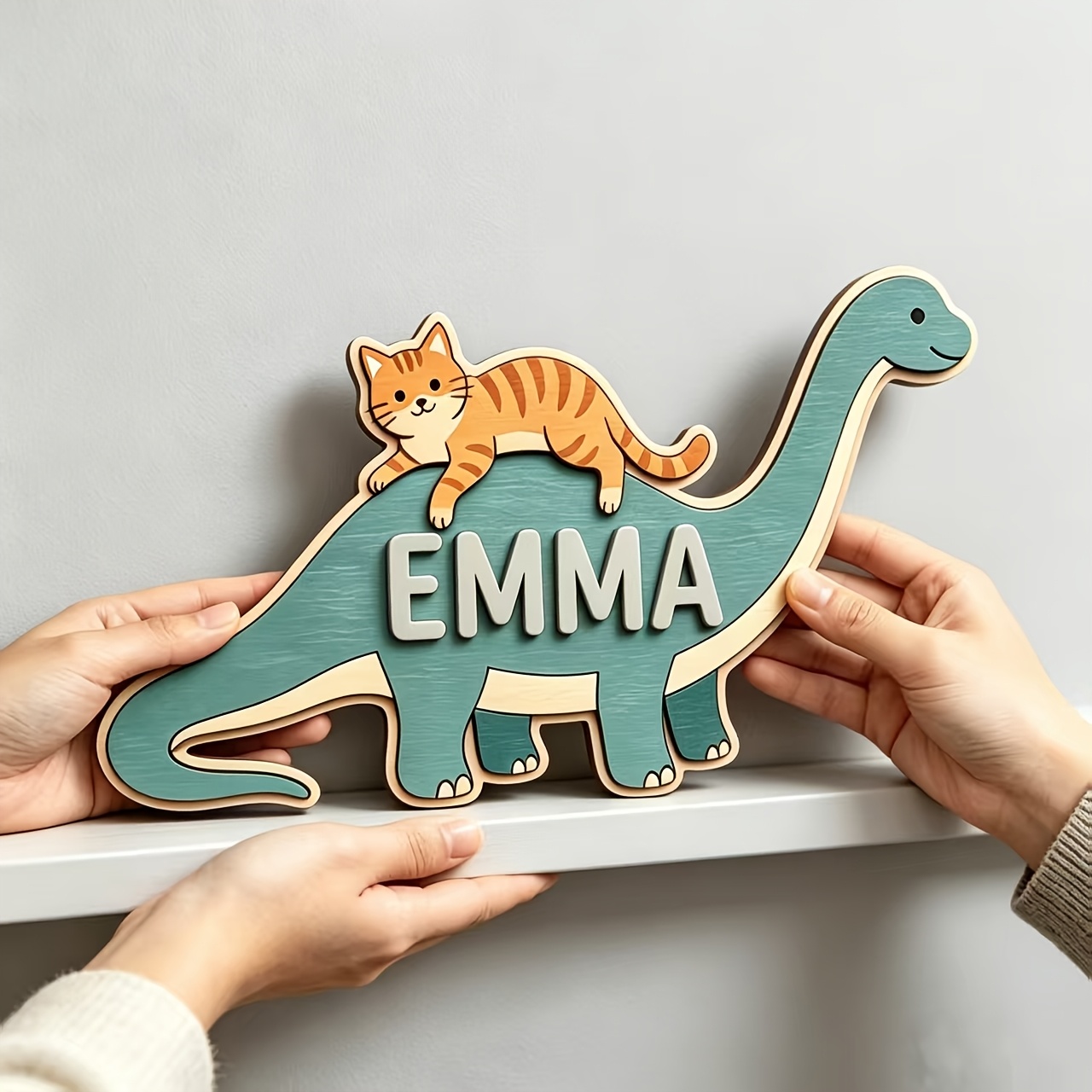 Spersonalizowana tabliczka do  – Baby Nursery Name Sign recenzja i cena