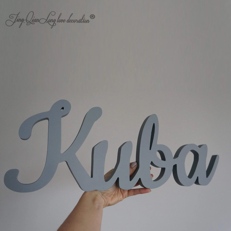 Personalizowany drewniany znak – Baby Nursery Name Letters recenzja i cena