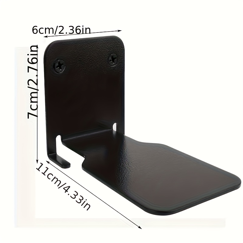 4 szt. Matowe czarne metalowe  – Baby Bookshelf Small recenzja i cena