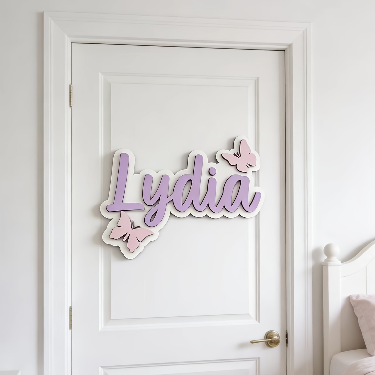 Spersonalizowana tabliczka z i – Baby Nursery Name Sign recenzja i cena