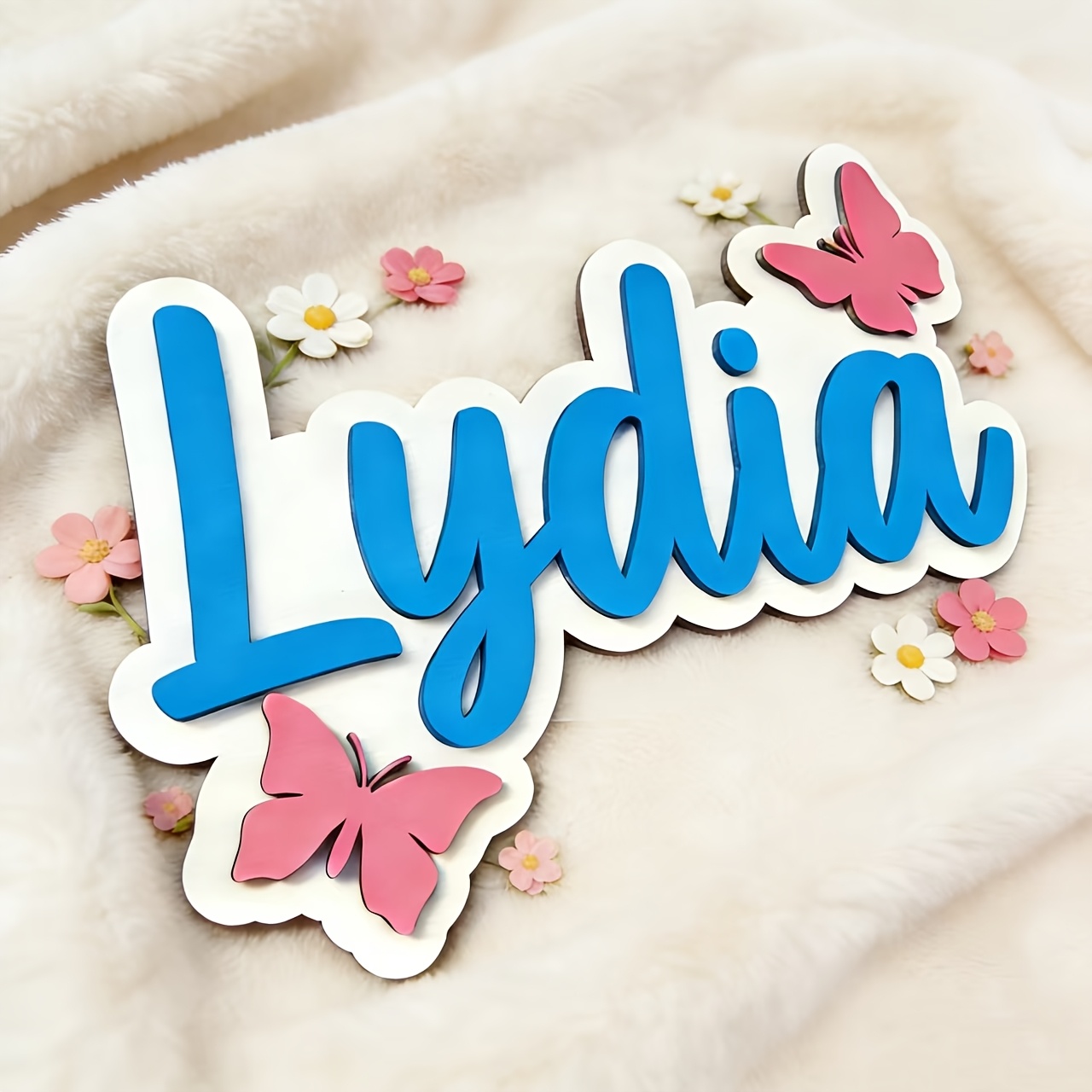 Spersonalizowana tabliczka z i – Baby Nursery Name Sign recenzja i cena