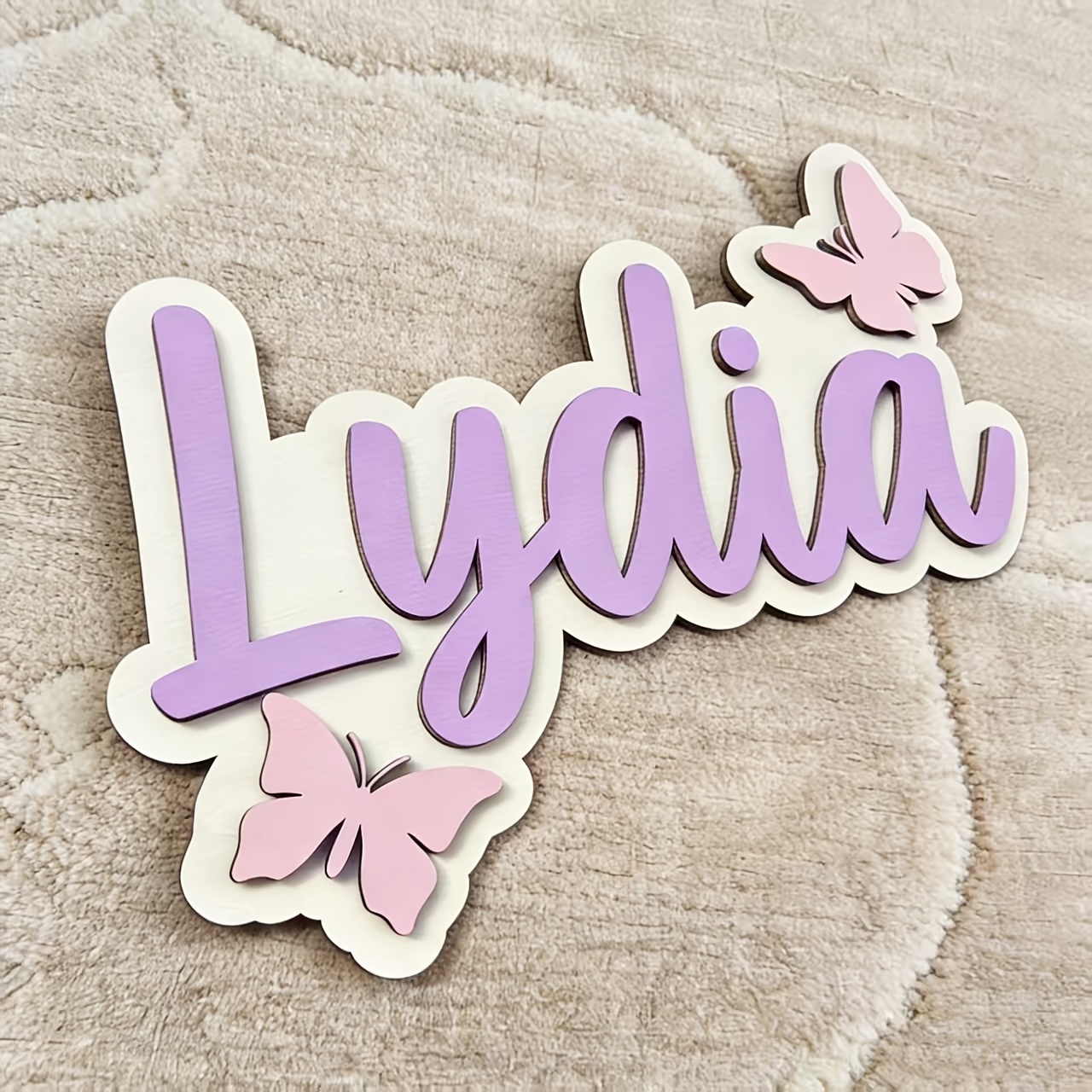 Spersonalizowana tabliczka z i – Baby Nursery Name Sign recenzja i cena