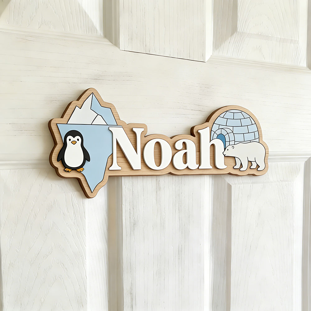 Tabliczka z imieniem na zamówi – Baby Nursery Name Sign recenzja i cena
