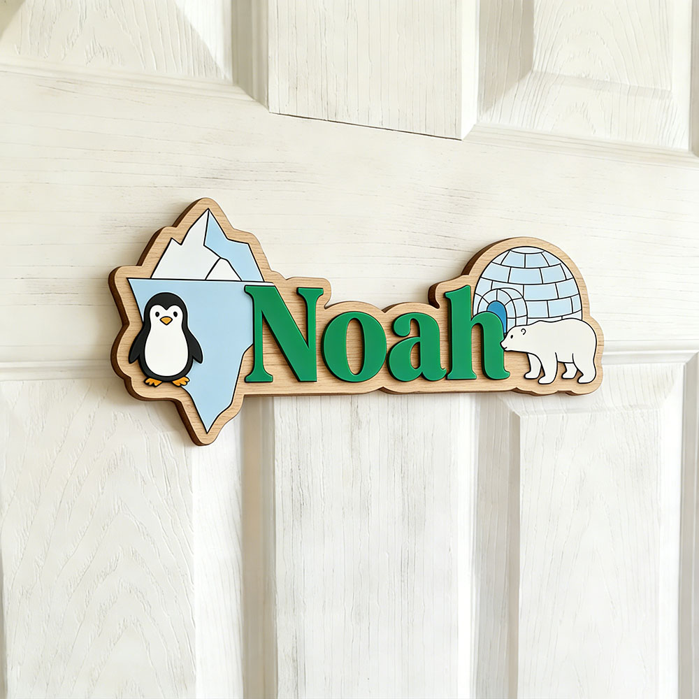 Tabliczka z imieniem na zamówi – Baby Nursery Name Sign recenzja i cena
