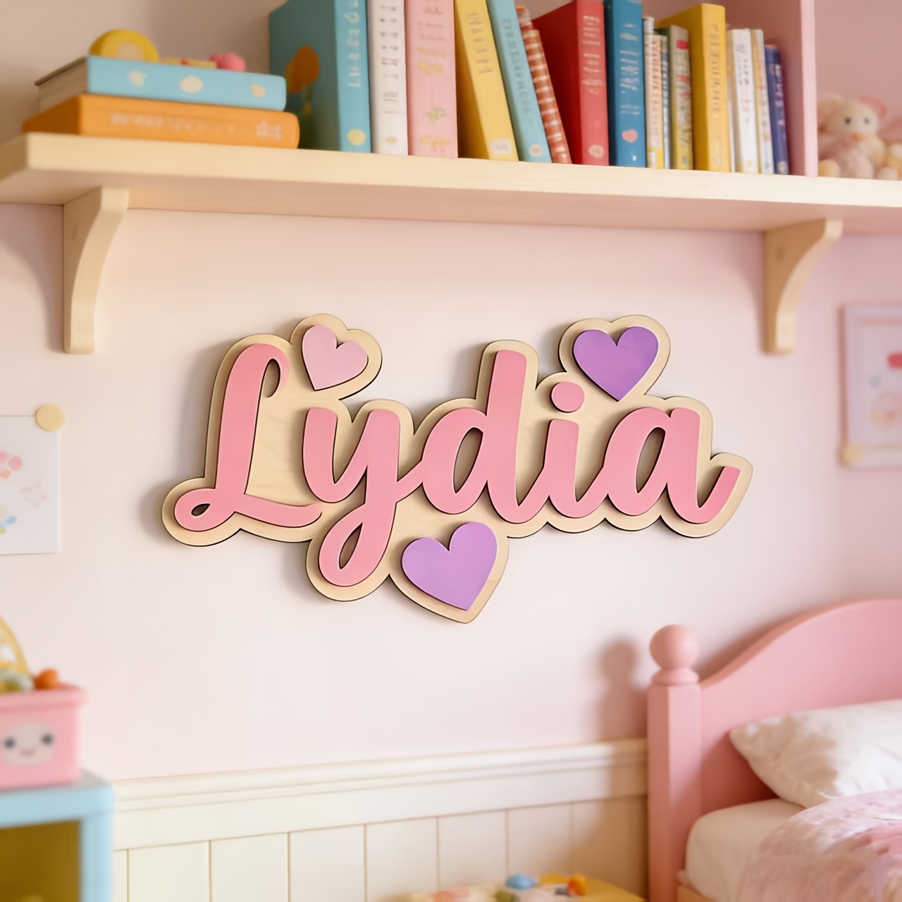 Spersonalizowana tabliczka z i – Baby Nursery Name Sign recenzja i cena