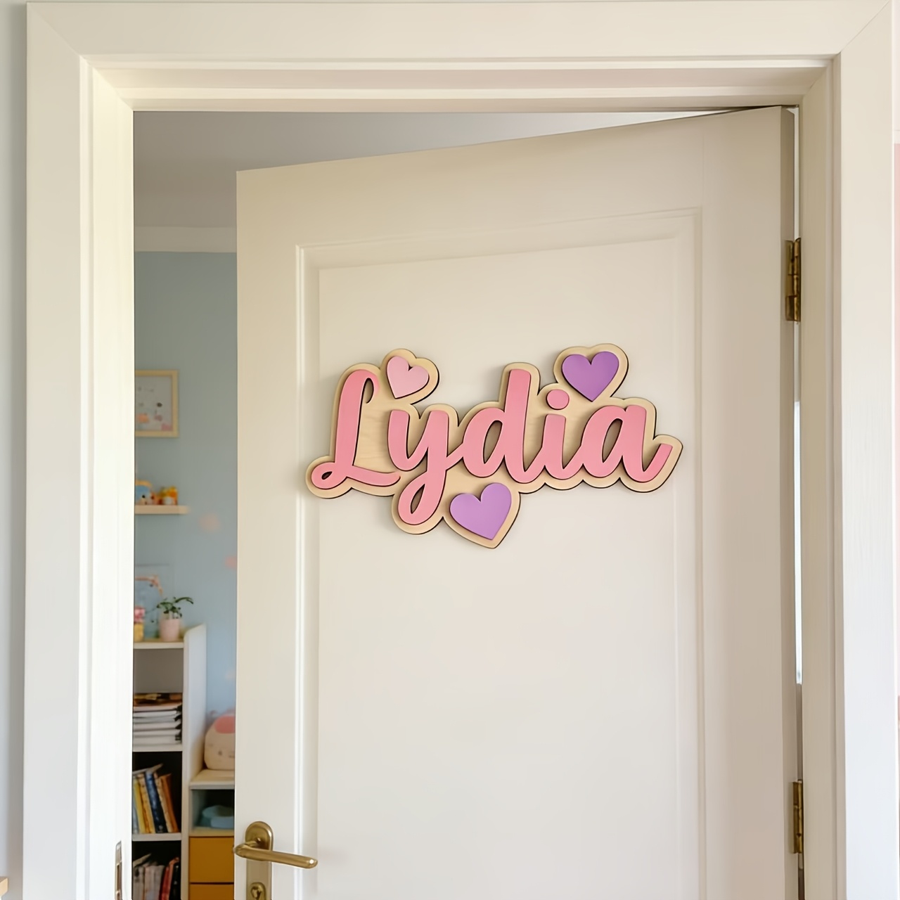 Spersonalizowana tabliczka z i – Baby Nursery Name Sign recenzja i cena