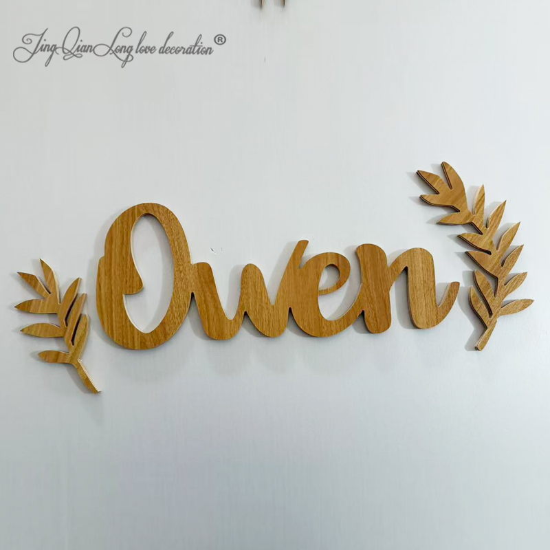 Personalizowana drewniana tabl – Baby Nursery Name Letters recenzja i cena