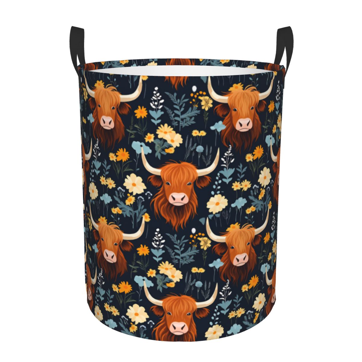 Kosz na pranie z motywem kwiat – Laundry Hamper Nursery recenzja i cena