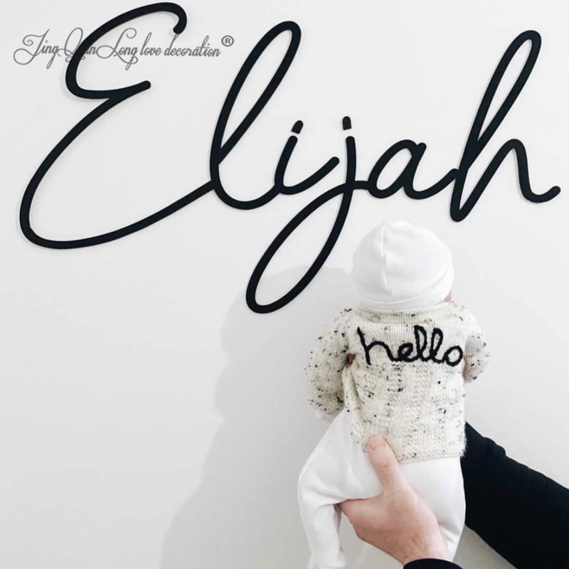 Drewniana tabliczka z imieniem – Baby Nursery Name Letters recenzja i cena