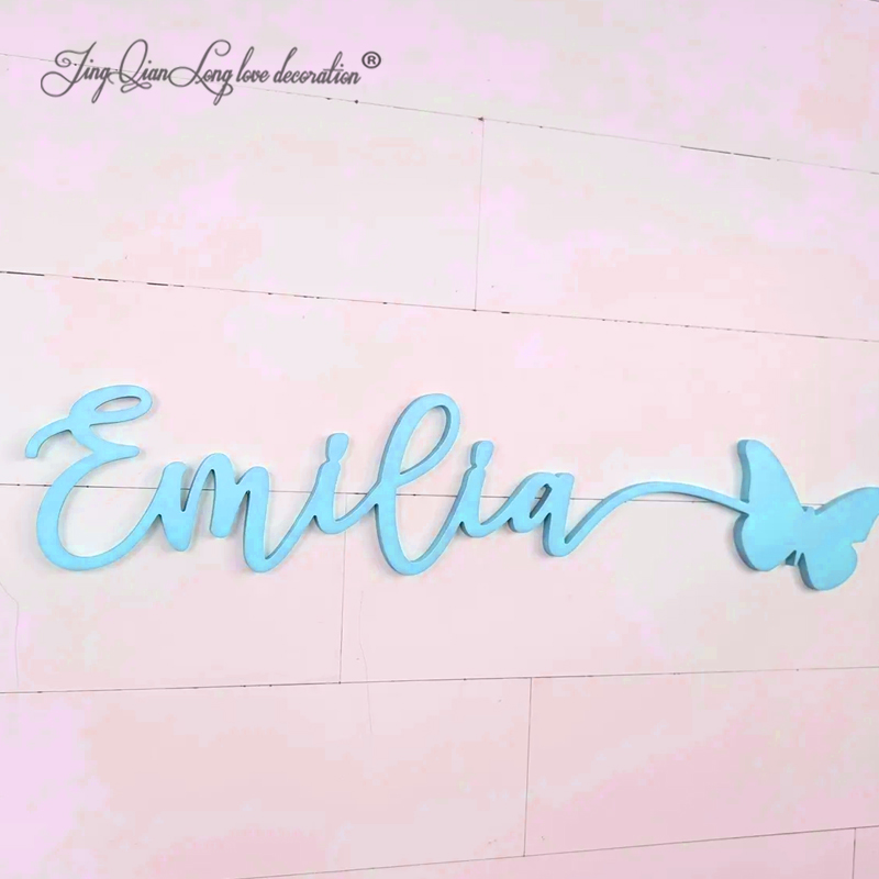 Tabliczka z imieniem na zamówi – Baby Nursery Name Sign recenzja i cena