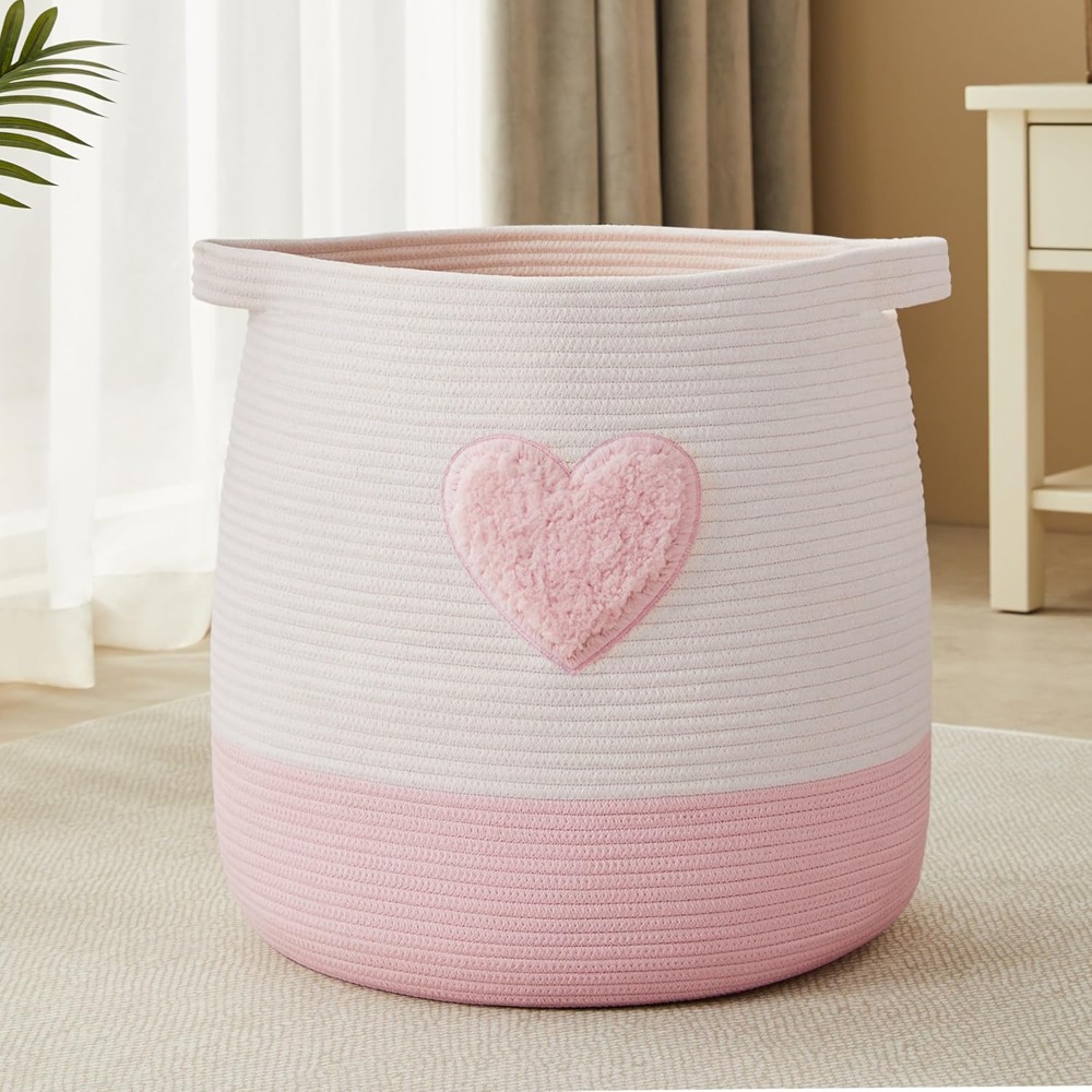 Różowy Kosz na Pranie dla Dzie – Laundry Hamper Nursery recenzja i cena