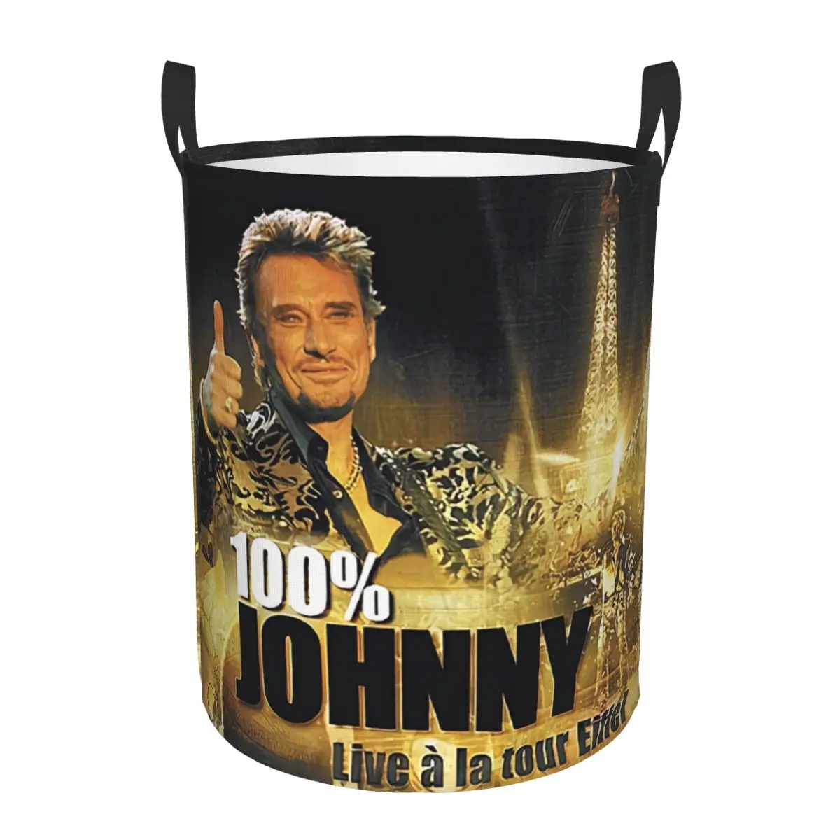 Kosz na pranie Johnny Hallyday – Laundry Hamper Nursery recenzja i cena