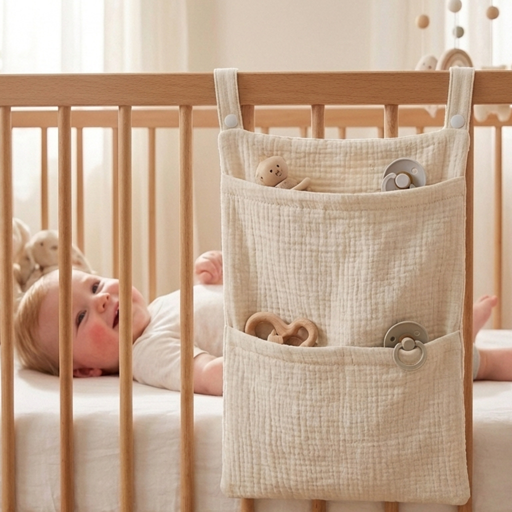 Organizer do łóżeczka dziecięc – Baby Nursery Organiser recenzja i cena