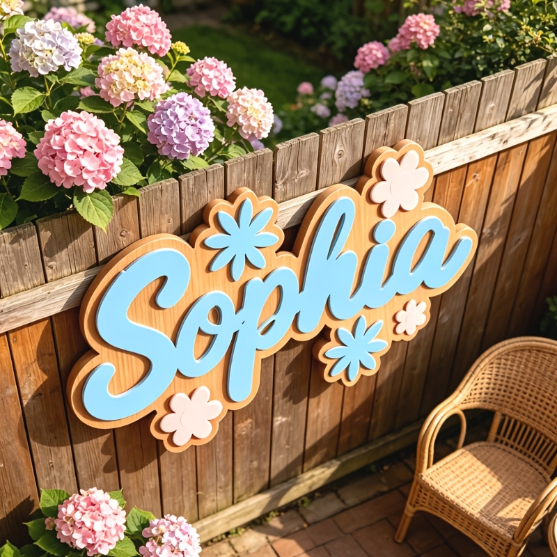 Spersonalizowana tabliczka z i – Baby Nursery Name Sign recenzja i cena