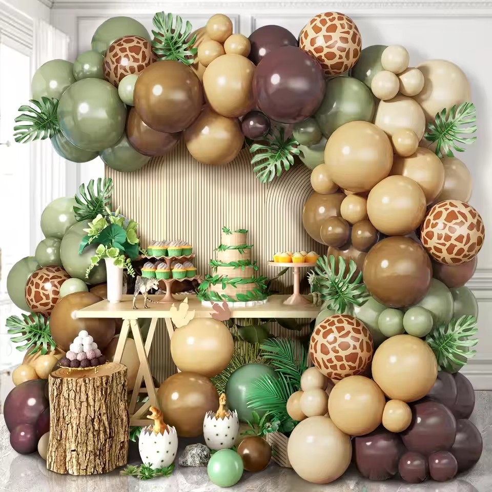 Zestaw girlandy balonowej w ko – Baby Nursery Jungle Theme recenzja i cena