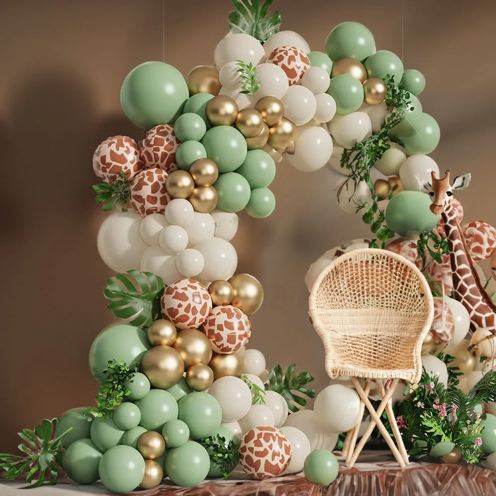 Zestaw girlandy balonowej w ko – Baby Nursery Jungle Theme recenzja i cena