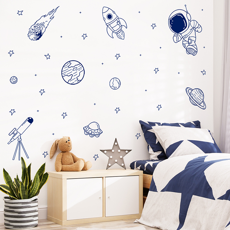 Naklejka ścienna Cartoon Unive – Baby Nursery Stickers recenzja i cena