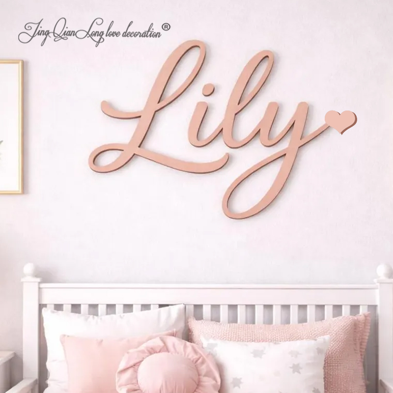 Personalizowana drewniana tabl – Baby Nursery Name Letters recenzja i cena