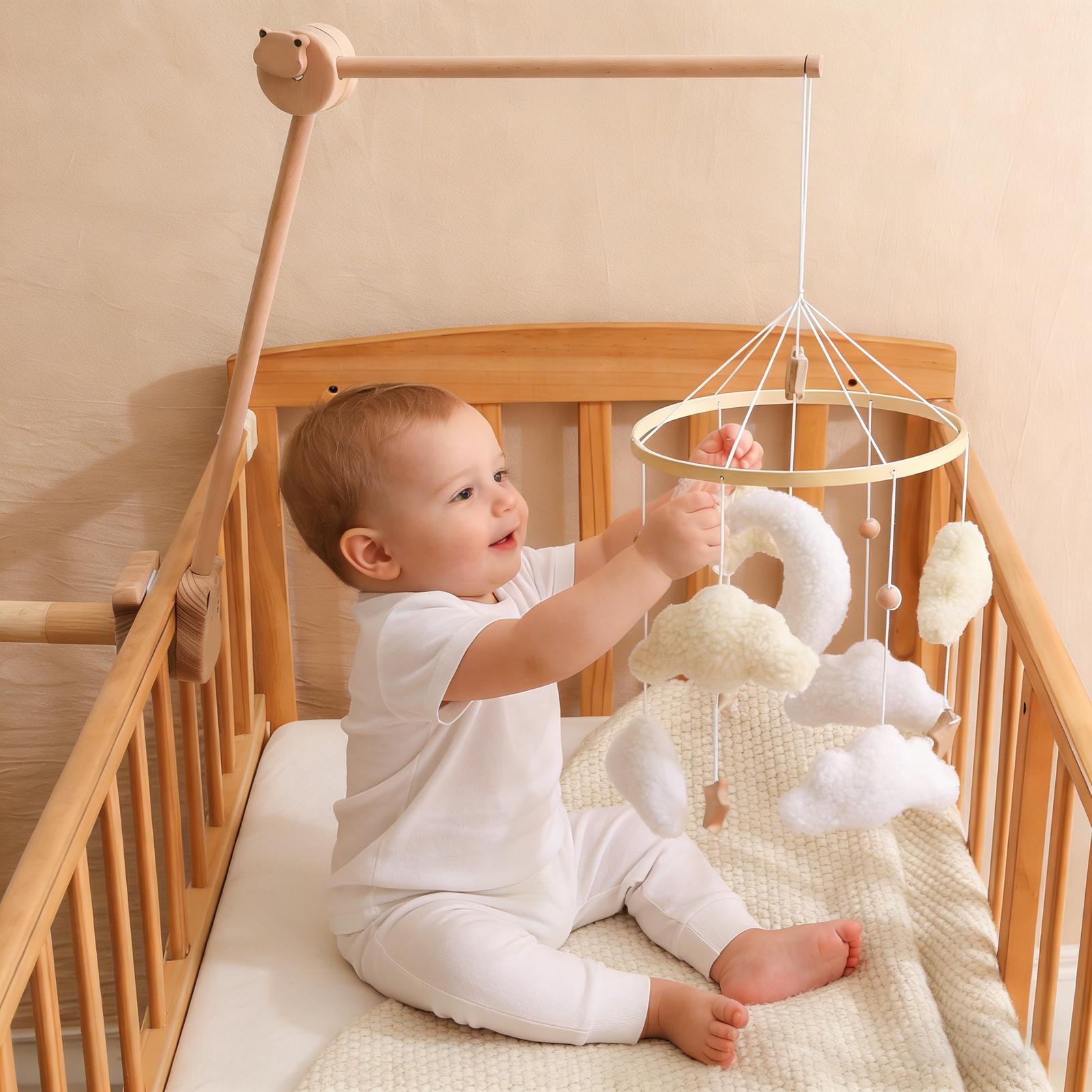Drewniana karuzela do łóżeczka – Baby Nursery Games recenzja i cena